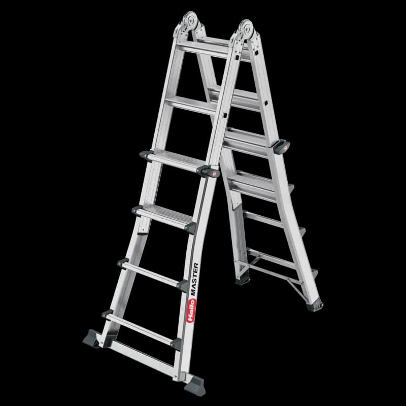 Многофункциональная лестница Hailo Master M100 4×4 ступени