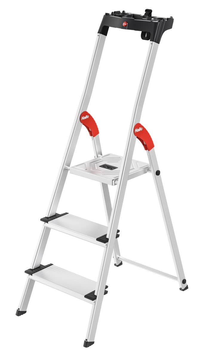 Алюминиевая стремянка Hailo L80 ComfortLine 3 ступени