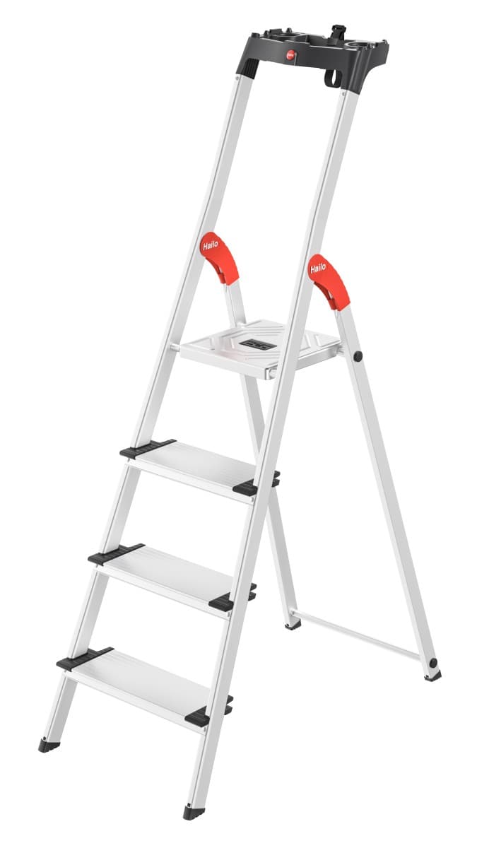Алюминиевая стремянка Hailo L80 ComfortLine 4 ступени