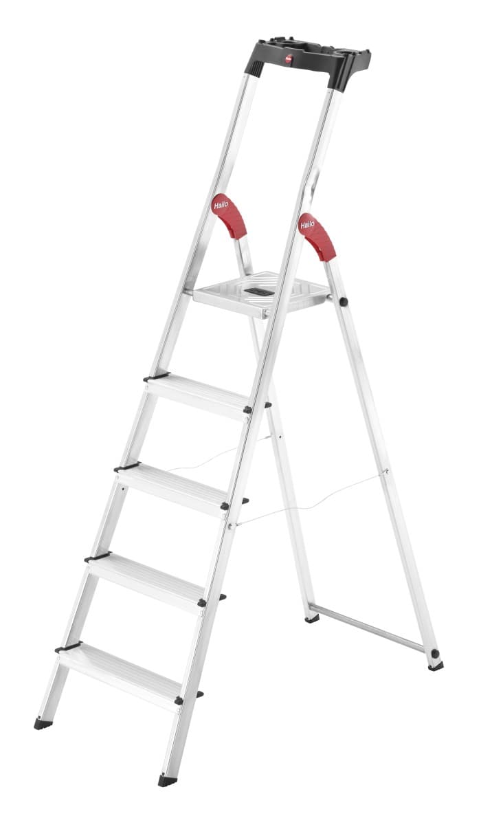 Алюминиевая стремянка Hailo L60 StandardLine 5 ступеней