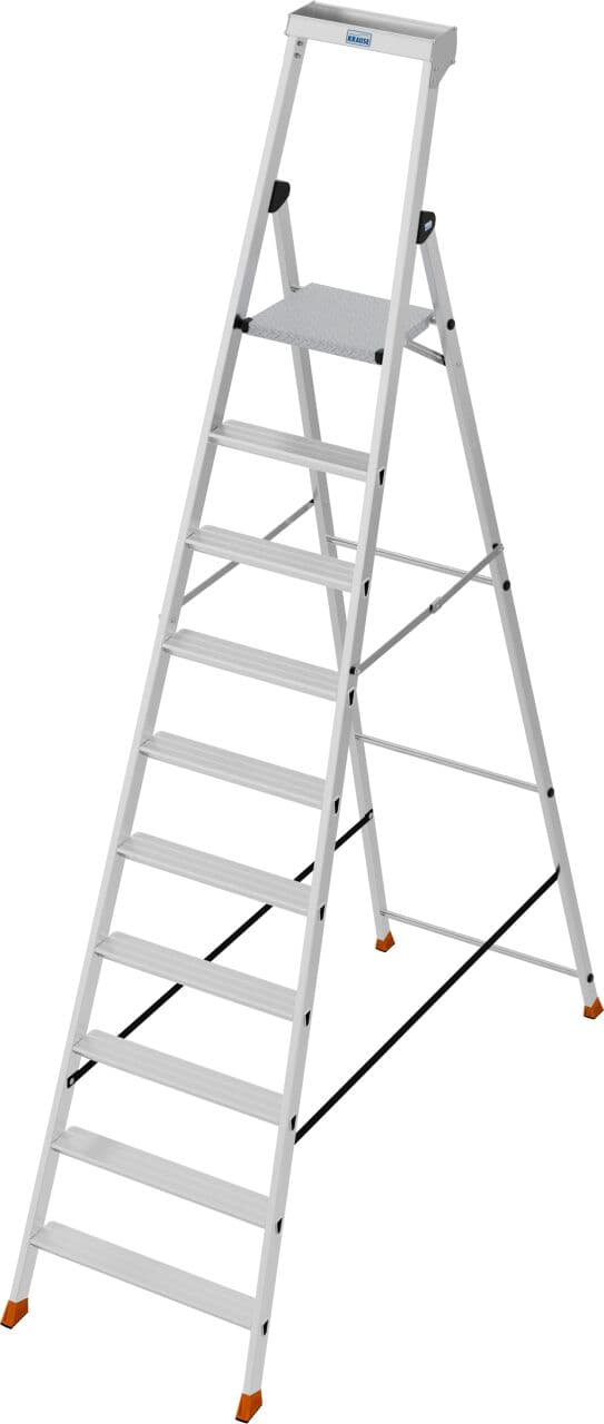 Стремянка Krause Solido XL 10 ступеней 171276