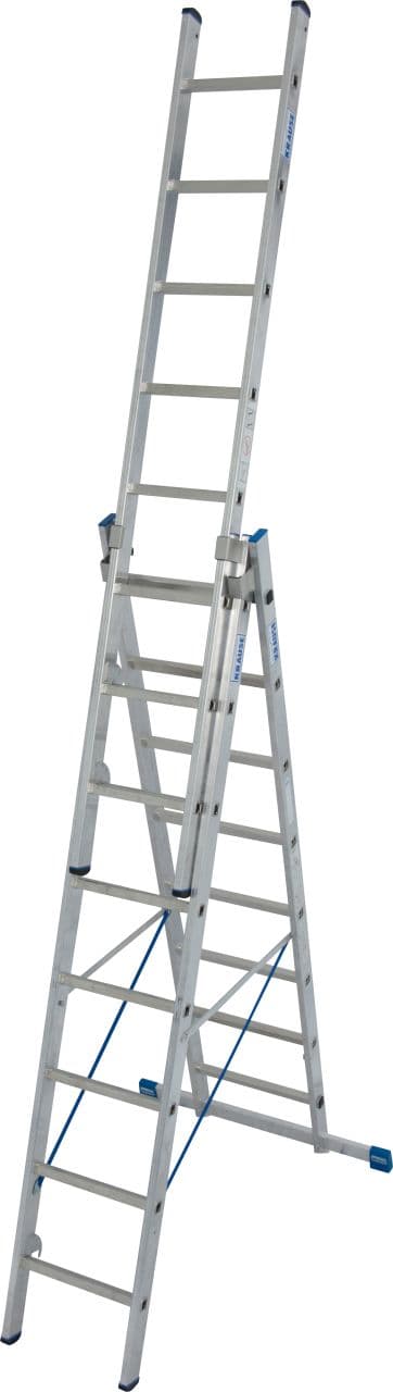 Трехсекционная лестница Krause STABILO 3×8 перекладин 133748