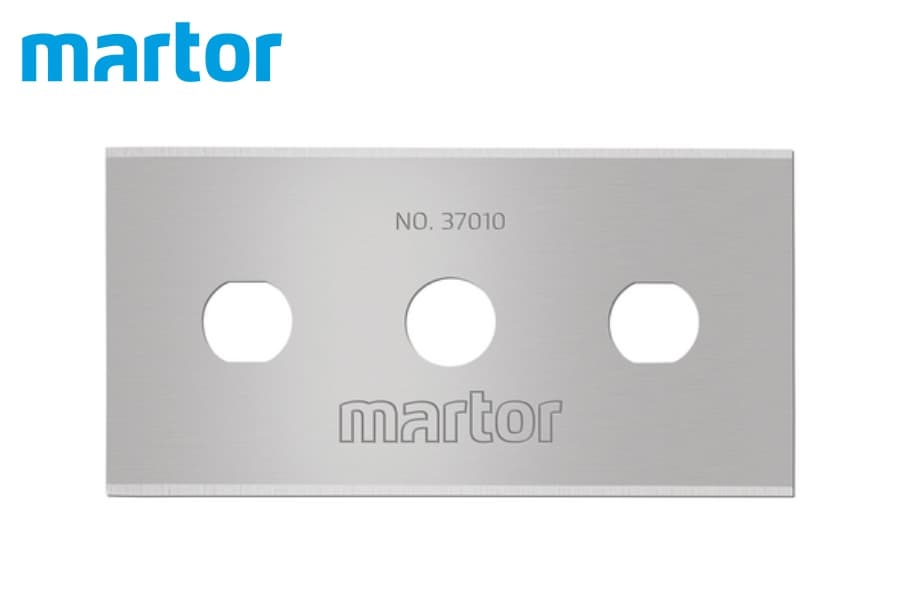 Промышленное лезвие Martor № 37010 (упак. 10 шт) сталь