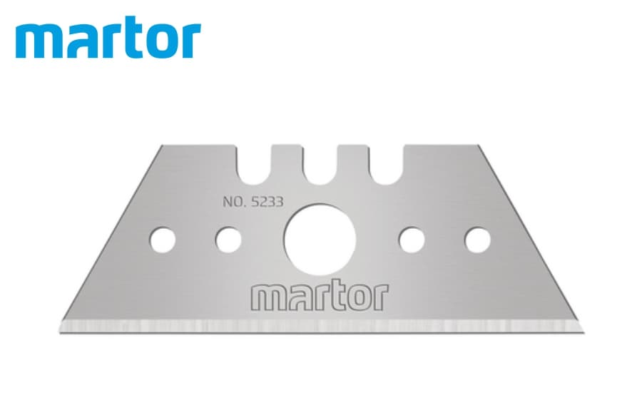 Трапециевидное лезвие Martor № 5233 (упак. 10 шт) сталь