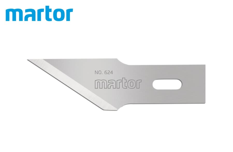 Лезвие для графических работ Martor № 624 (упак. 10 шт) сталь
