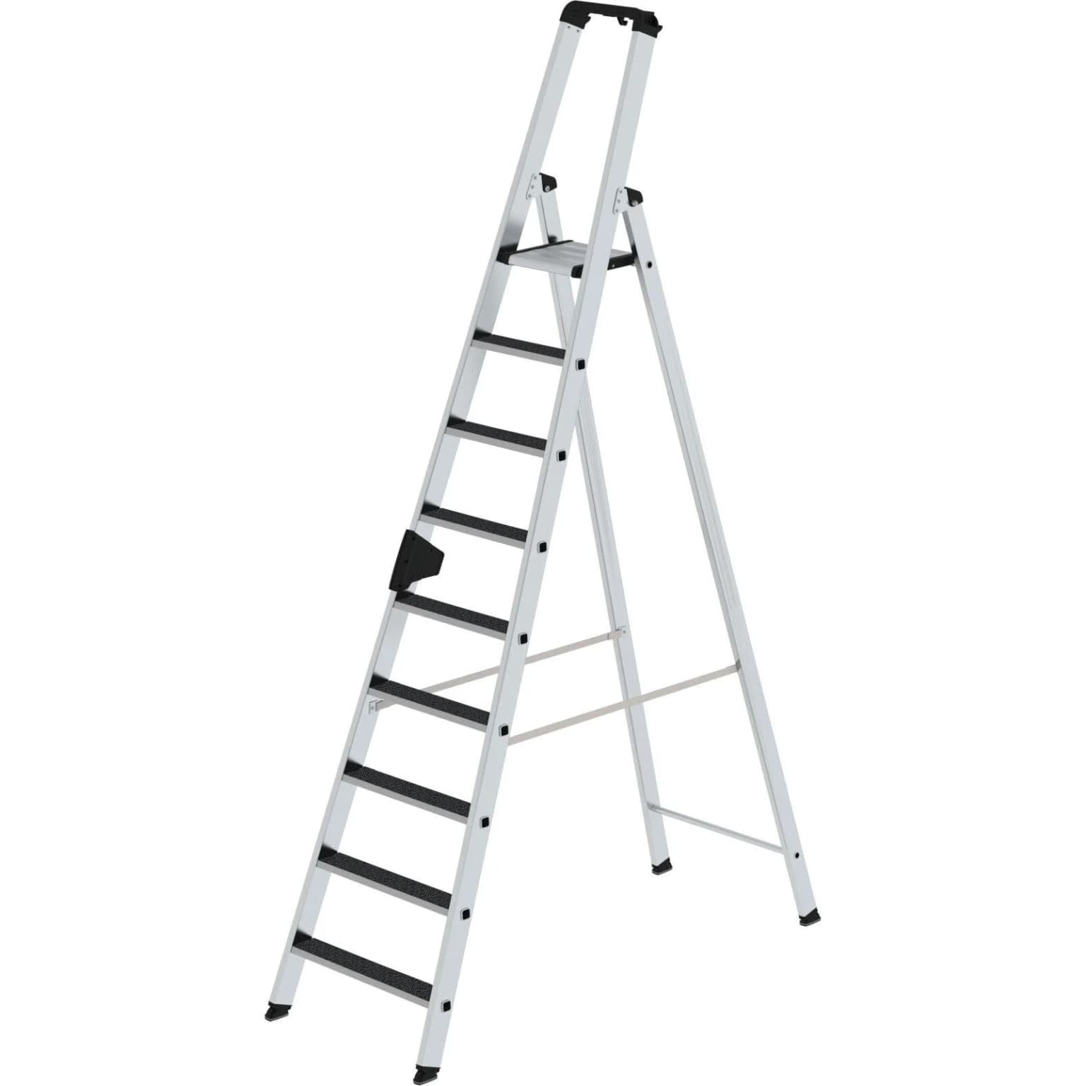 Стремянка MUNK 9 ступеней с покрытием Clip-Step R13 рукоятка Ergo-pad 041629