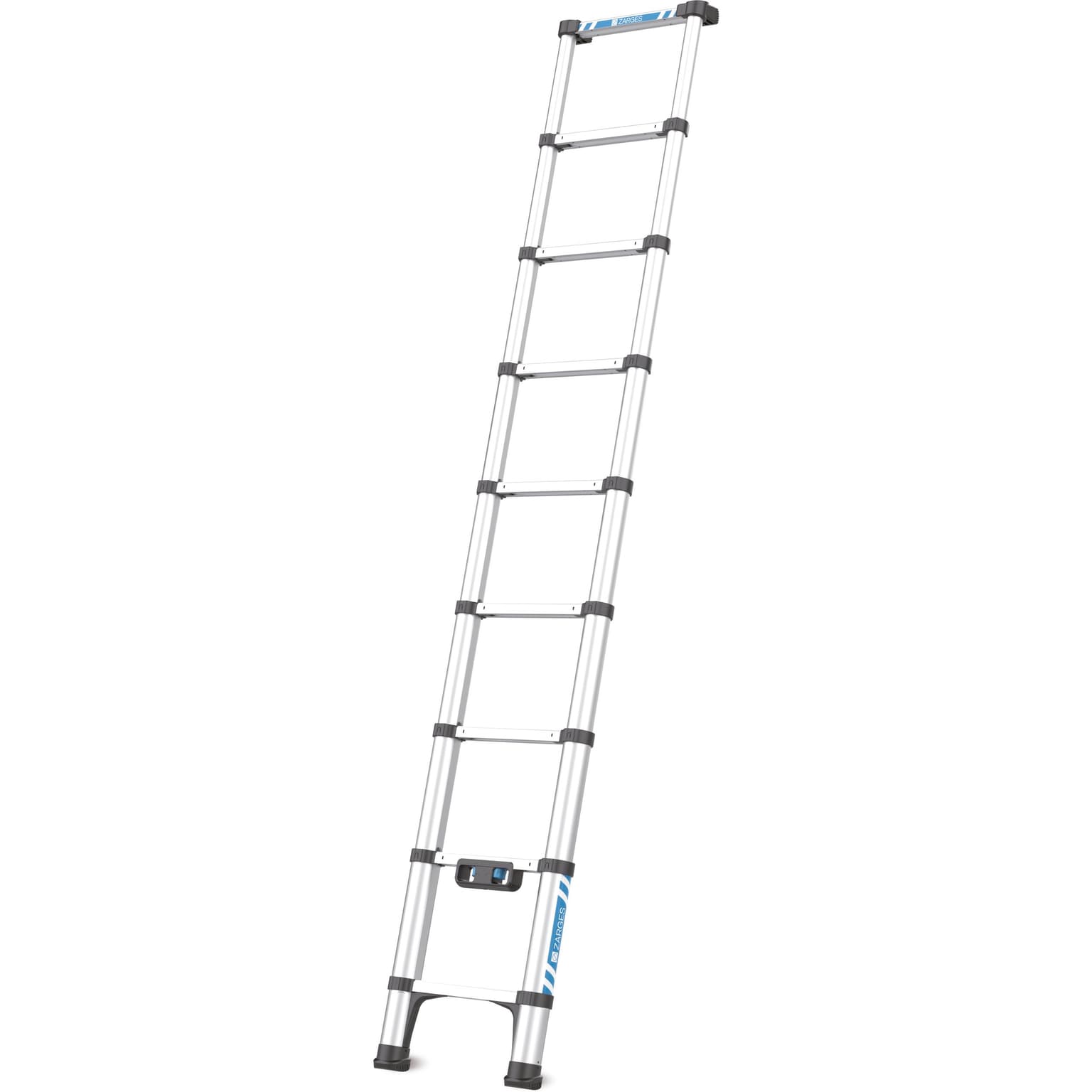 Телескопическая приставная лестница Zarges Compactstep L 9 ступеней 40400